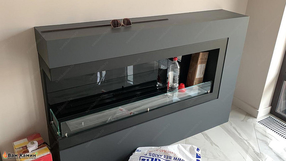 Биокамин угловой SteelHeat ONE 1400 левый Биокамин угловой SteelHeat ONE 1400 левый