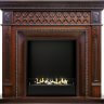 Биокамин в портале Firezo Alexandria махагон коричневый антик, стандарт фото 1