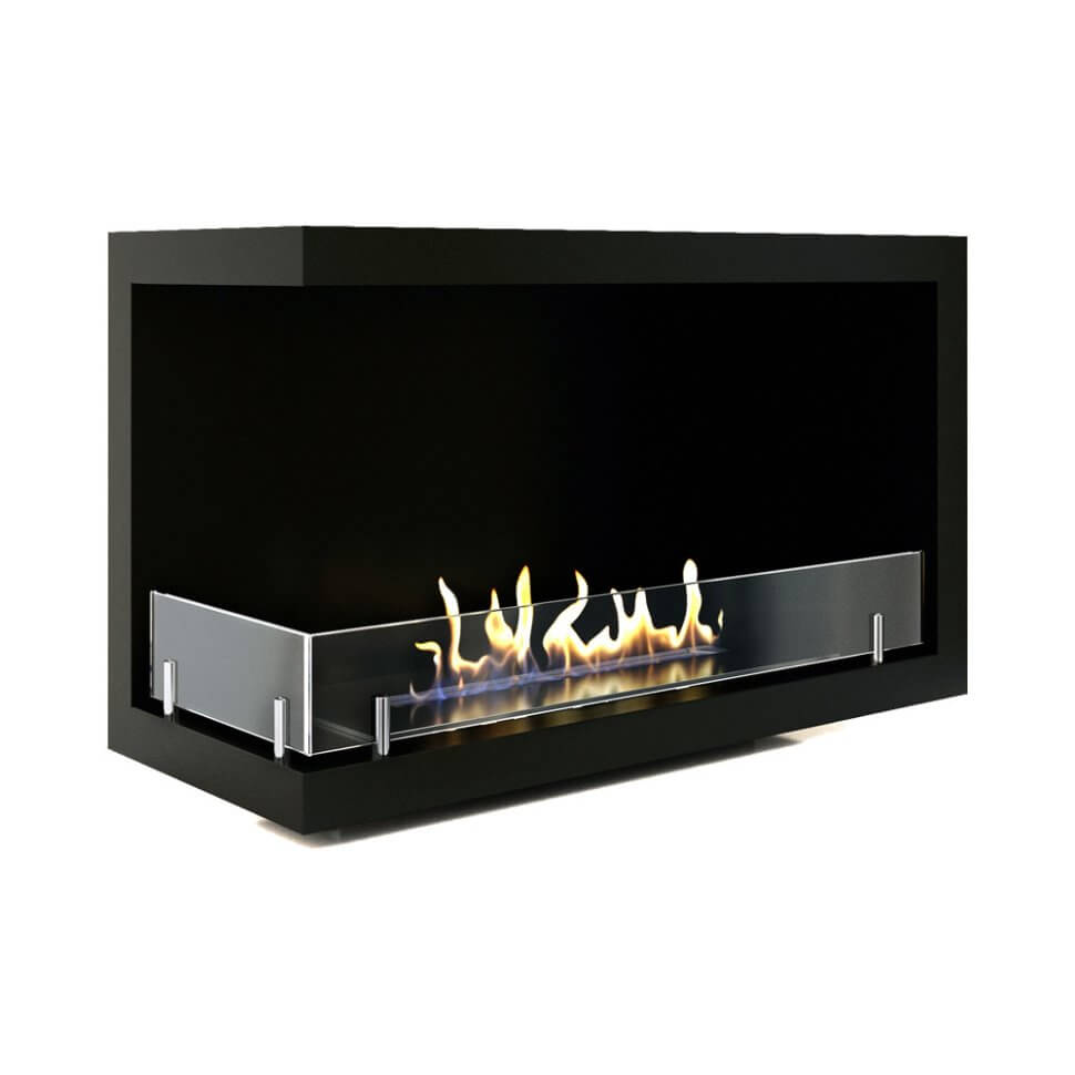 Угловой встраиваемый биокамин Firezo L'angolo Sinistro 800, стандарт