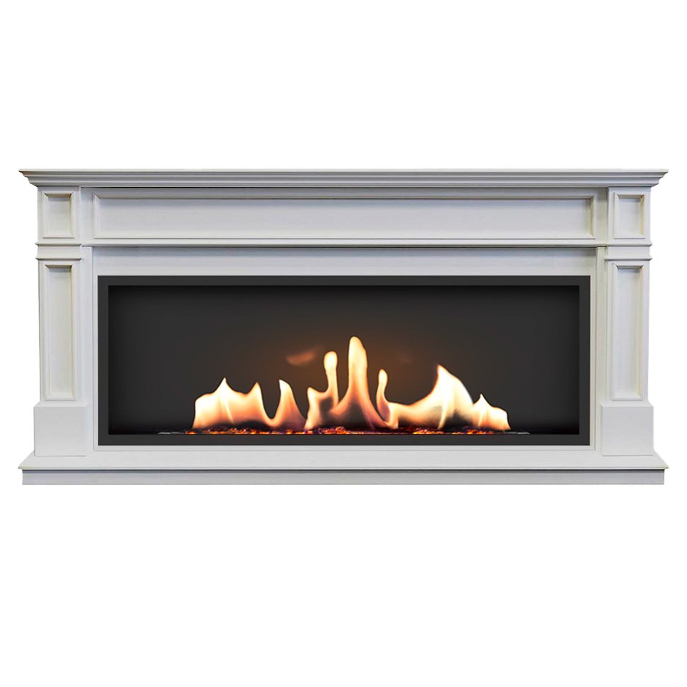 Биокамин в портале SteelHeat Bordo Long