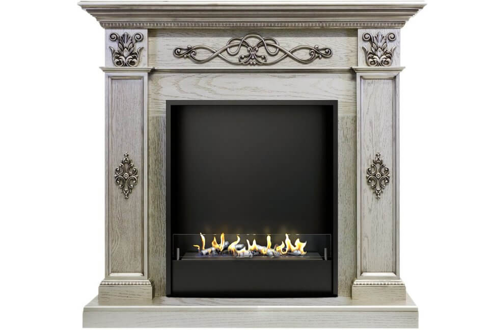 Биокамин в портале Firezo Derby Old Silver, стандарт