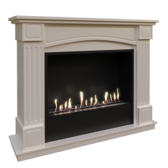 Биокамин в портале Firezo Boston Алебастр, стандарт