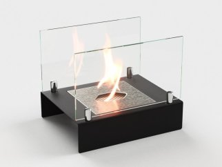 Биокамин настольный Lux Fire "Арлекино" М (черный)
