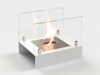 Биокамин настольный Lux Fire "Арлекино" М (белый)