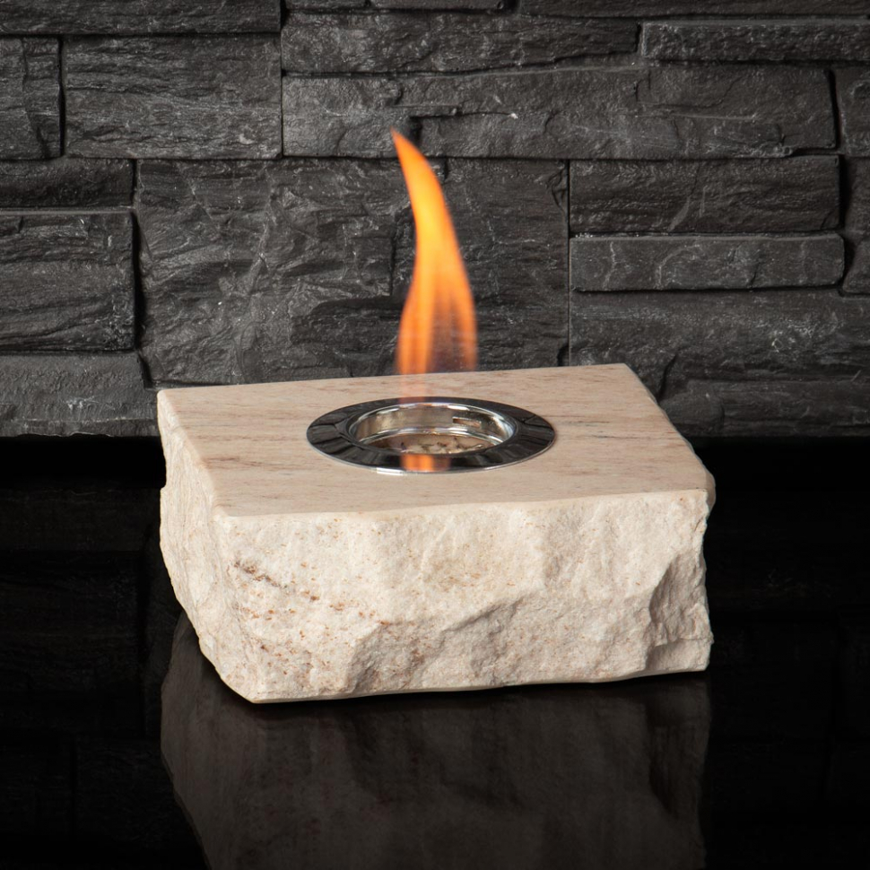 Биокамин из мрамора Биокамин из мрамора
